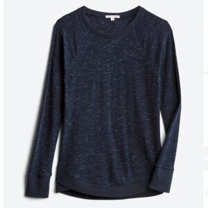 Threads 4 Thought Cannon Tunic Knit Top XL Navy